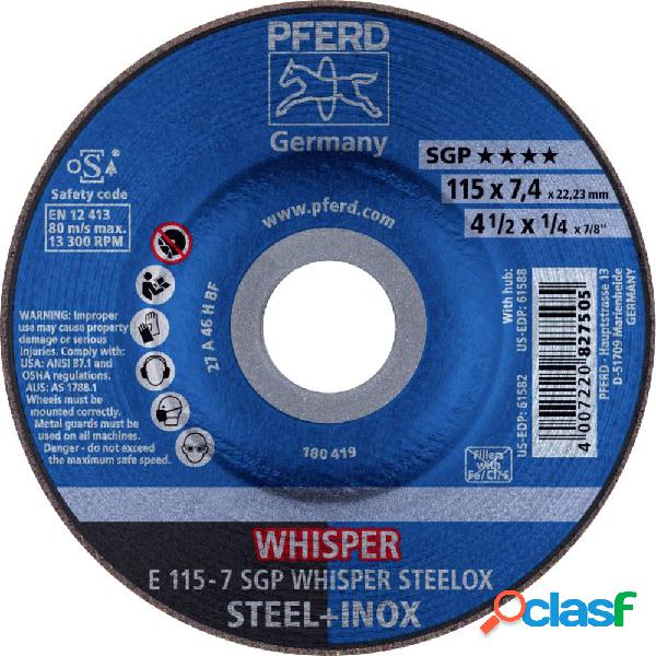 PFERD 62211848 E 115-7 SGP WHISPER STEELOX Disco di