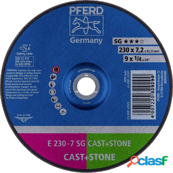 PFERD 62914720 E 230-7 SG CAST+STONE Disco di sgrossatura