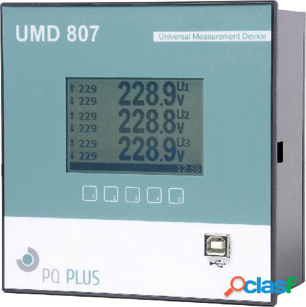 PQ Plus UMD 807EL Strumento di misura universale - montaggio