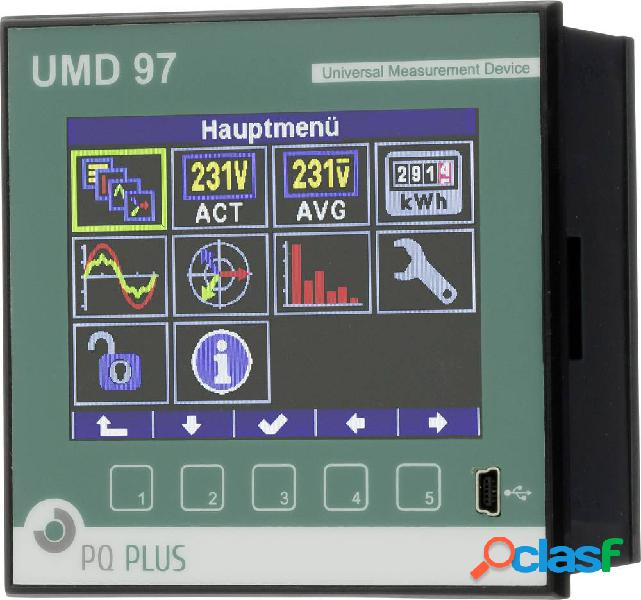 PQ Plus UMD 97E Strumento di misura digitale da pannello