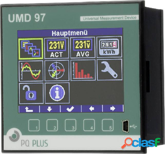 PQ Plus UMD 97EL Strumento di misura universale - montaggio