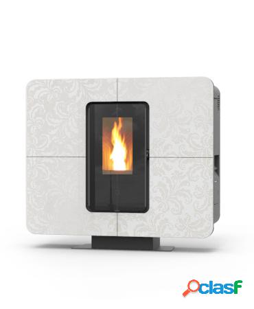 PROMO - Stufa a pellet sundecor Thermorossi SlimQuadro 11