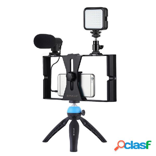 PULUZ PKT3095 Kit 4 in 1 per trasmissione live di vlogging