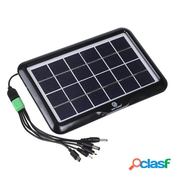 Pannello solare portatile per esterni da 3,2 W Pannello in