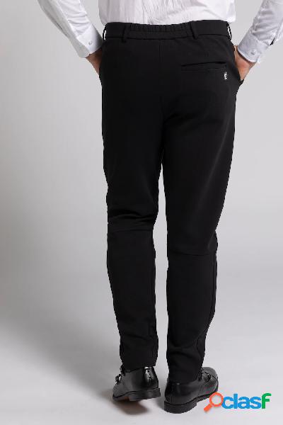 Pantaloni chino, FLEXNAMIC®, scuba, orli risvoltati,