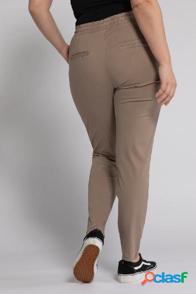 Pantaloni chino Rena, cintura completamente elastica,