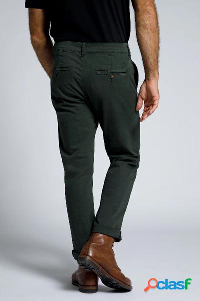 Pantaloni chino con taglio speciale per laddome,