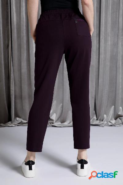 Pantaloni da jogging a 7/8 con taglio della gamba dritto e