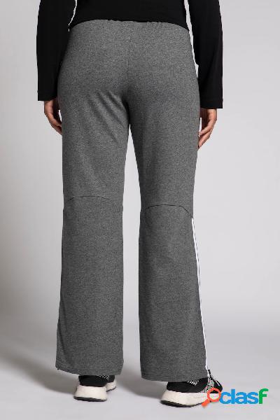 Pantaloni di felpa, dettagli colorati, zip laterale, Donna,