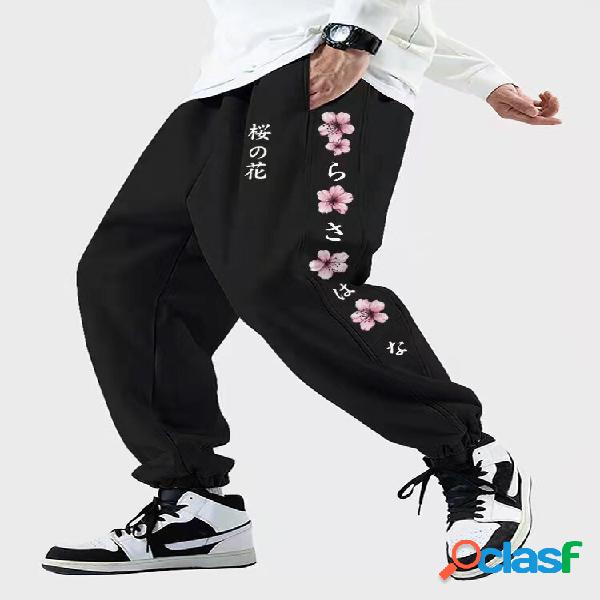 Pantaloni sportivi da uomo Cherry Blossom Elastico in vita