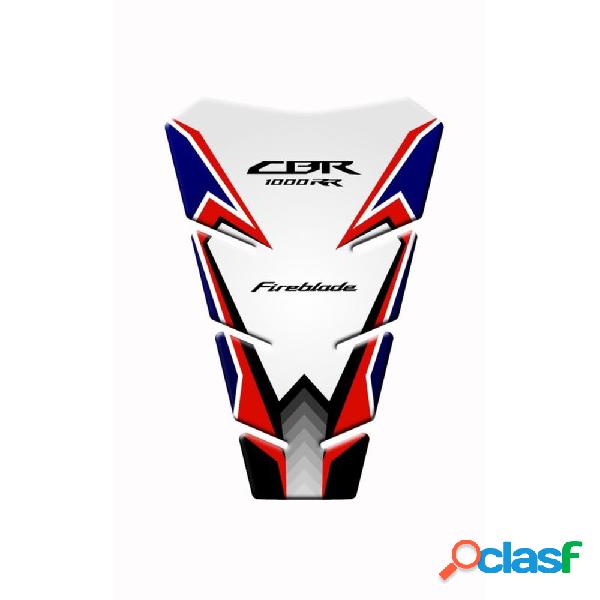 Paraserbatoio adesivo 3d bianco hrc fits