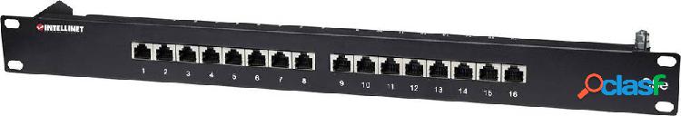 Patchpanel di rete Intellinet 16 Porte 513470 CAT 5e 1 U