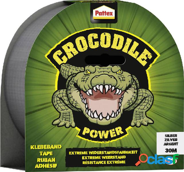 Pattex Crocodile Power PCPT6 Nastro adesivo Argento (L x L)