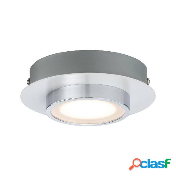 Paulmann Liao 70942 Plafoniera LED Cromo, Bianco opaco