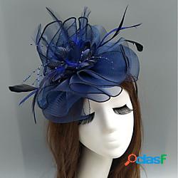 Pelle / A rete fascinators / berretto / Accessori per