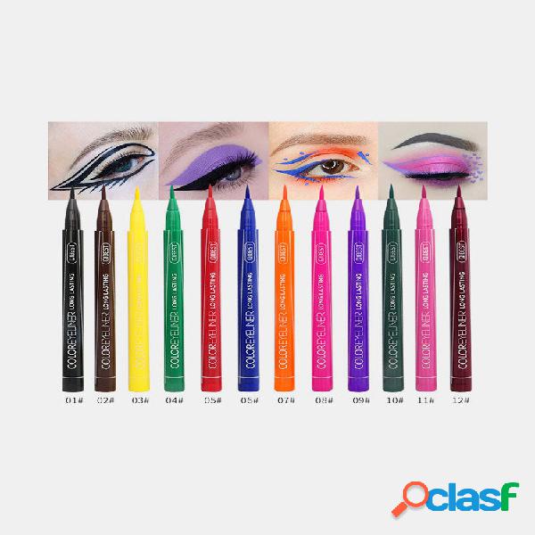 Penna per eyeliner liquido colorato Eyeliner impermeabile