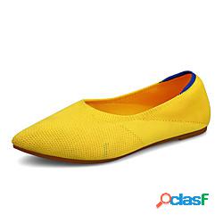 Per donna Ballerine Taglie forti Piatto Appuntite Informale