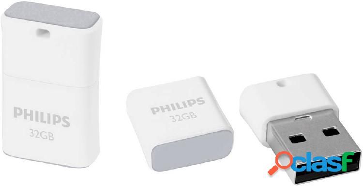 Philips PICO Chiavetta USB 32 GB Grigio FM32FD85B/00 USB 2.0