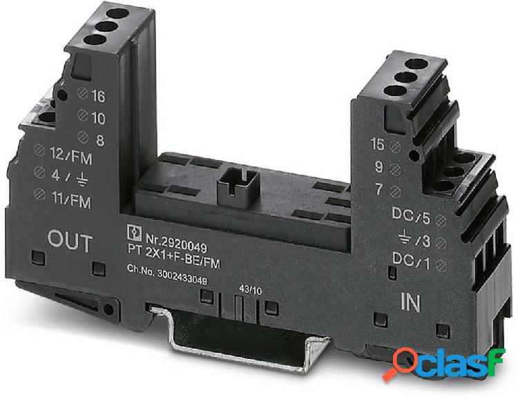 Phoenix Contact 2920049 PT 2X1+F-BE/FM Elemento protezione