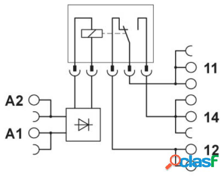 Phoenix Contact PLC-RPT-24DC/21HC/EX Interfaccia relè 10