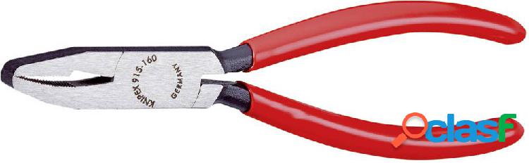 Pinza per vetrai con becchi curvati 160 mm Knipex 91 51 160