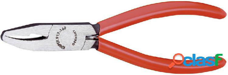 Pinza per vetrai con becchi curvati 160 mm Knipex 91 71 160