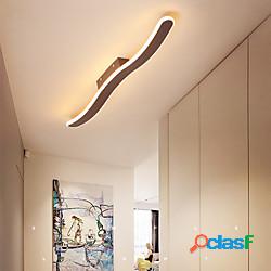 Plafoniera Moderna Nordica Led Semplice Striscia Di