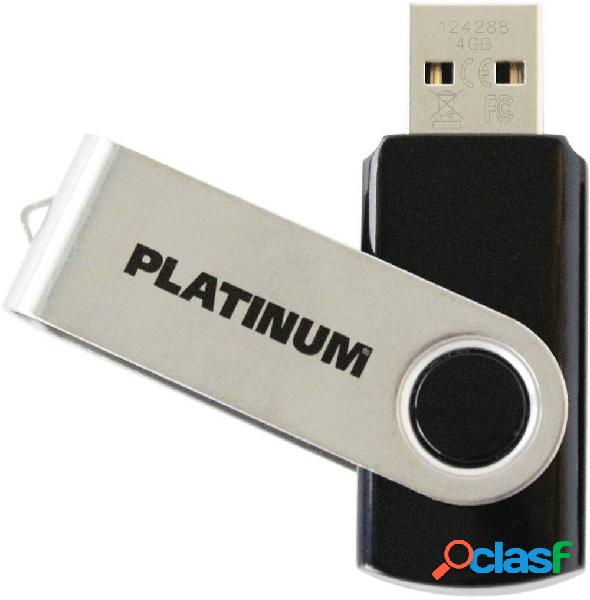Platinum TWS Chiavetta USB 4 GB Nero 177559-3 USB 2.0
