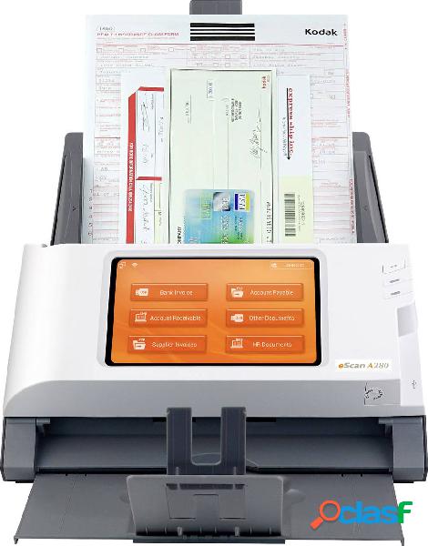 Plustek eScan A280 Enterprise Scanner documenti fronte e
