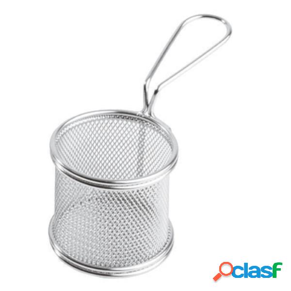 Porta Snack Cm 8 Inox, peso 0,15 kg