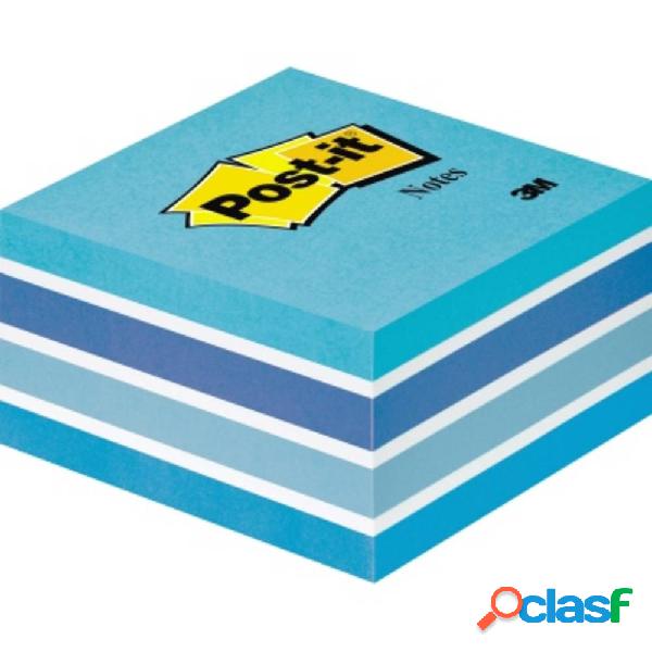 Post-it Cubo note adesive 2028B 76 mm x 45 mm Blu pastello