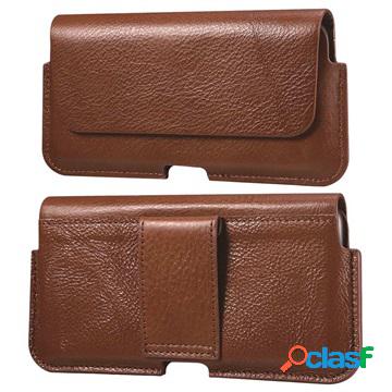 Premium Universal Horizontal Holster Leather Case - 6.7 -