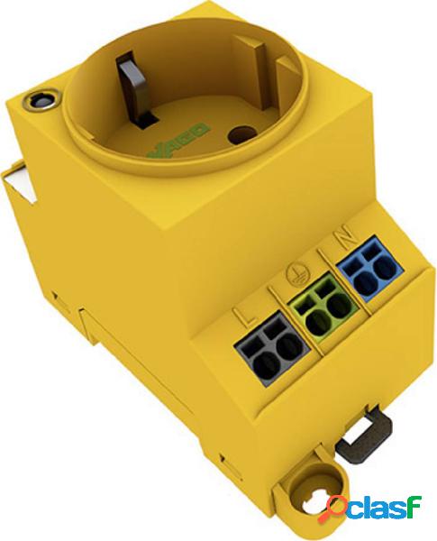 Presa per armadio elettrico WAGO 709-582 Giallo 1 pz.