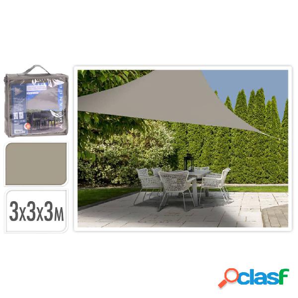 ProGarden Vela Parasole a Triangolo 3x3x3 m Sabbia