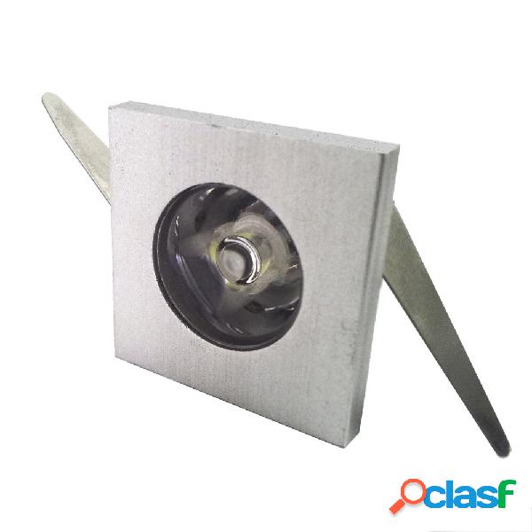 Punto luce faretto led incasso 1 led 1W luce calda 220V