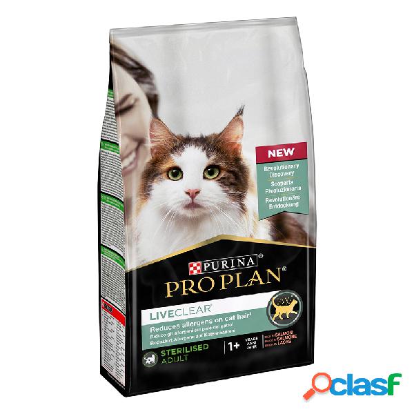Purina Pro Plan LiveClear Cat Adult Sterilized ricco in