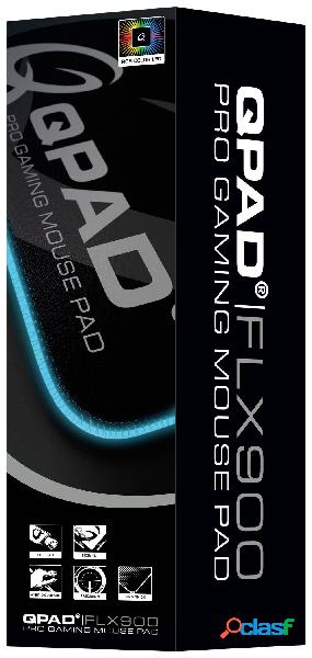 QPAD FLX900 Gaming mouse pad Nero (L x A x P) 900 x 3 x 420