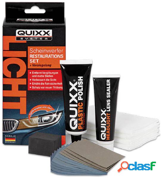 QUIXX SYSTEM 00084 Kit rigenera fari e fanali per auto 1 KIT
