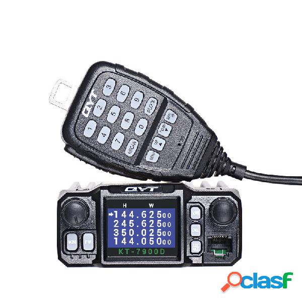 QYT KT-7900D 25W Quad Banda Mobile Radio Walkie Talkie