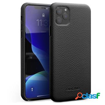 Qialino Textured Series iPhone 11 Pro Leather Case - Black