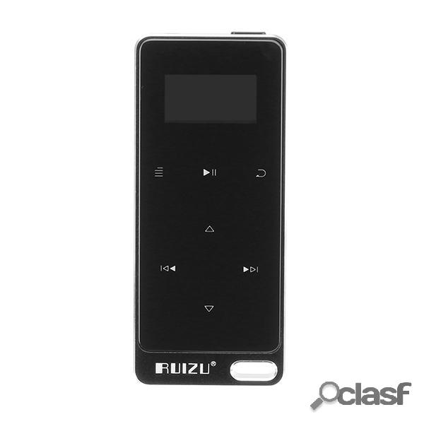 RUIZU X05 16GB Touch Panel Lossless HIFI Pedometro Lettore