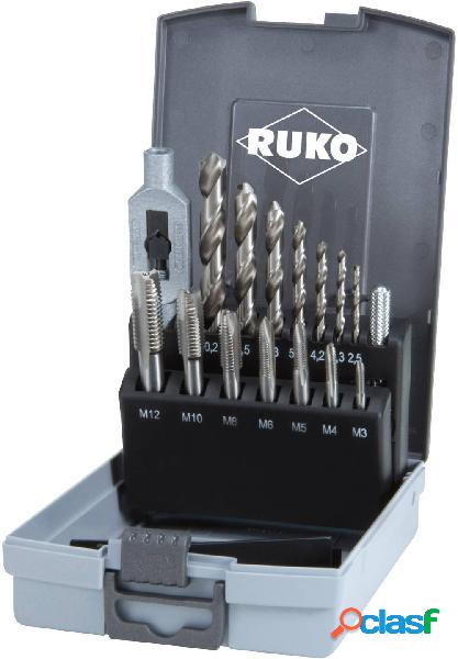 RUKO 245004RO KIT Maschi a macchina 15 parti 1 KIT