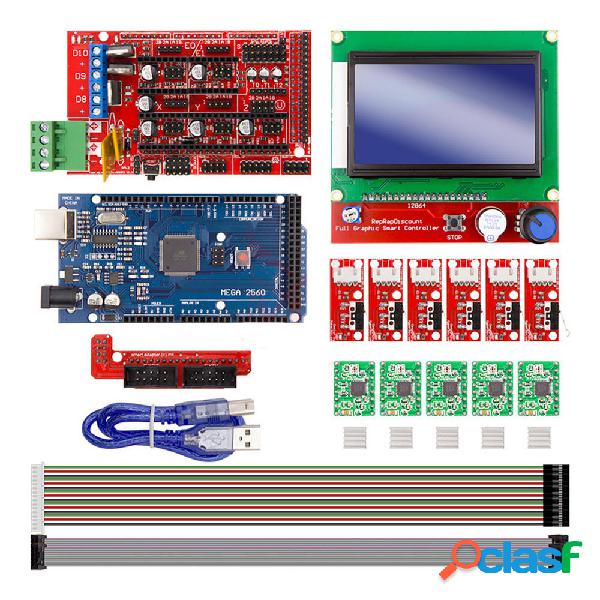 Rampas 1.4 Controller + Mega2560 R3 + 12864 Display con
