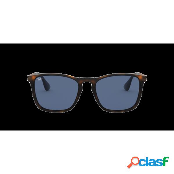 Rb4187 chris 639080 havana blu scuro Ray-ban Occhiali da