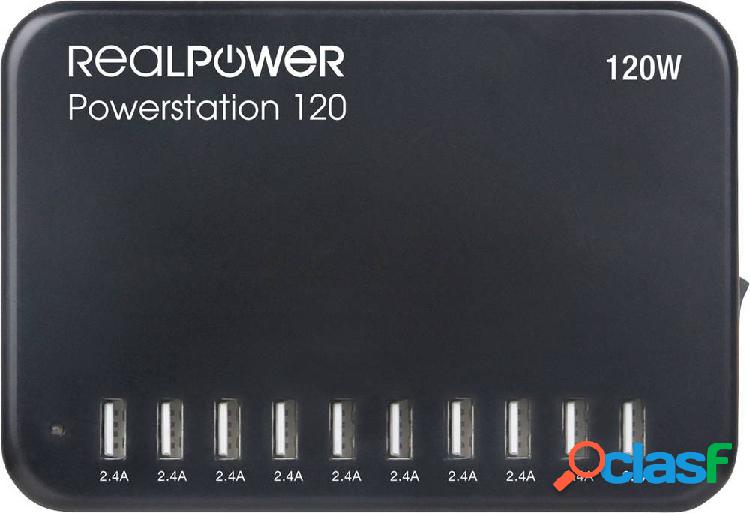 RealPower Powerstation 120 Armadietto di ricarica e