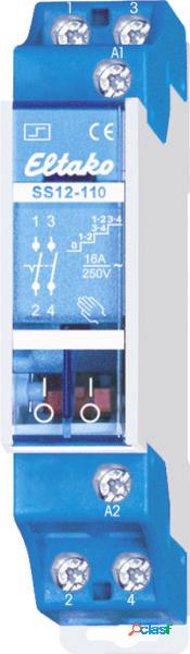 Relè a impulso Guida DIN Eltako SS12-110-12V 2 NA 230 V 10