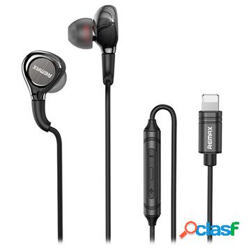 Remax RM-655is Lightning Earphones with Microphone - Black