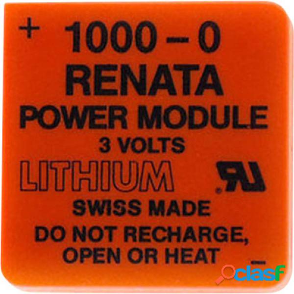 Renata Powermodul 1000-0 Batteria speciale con pin Litio 3 V