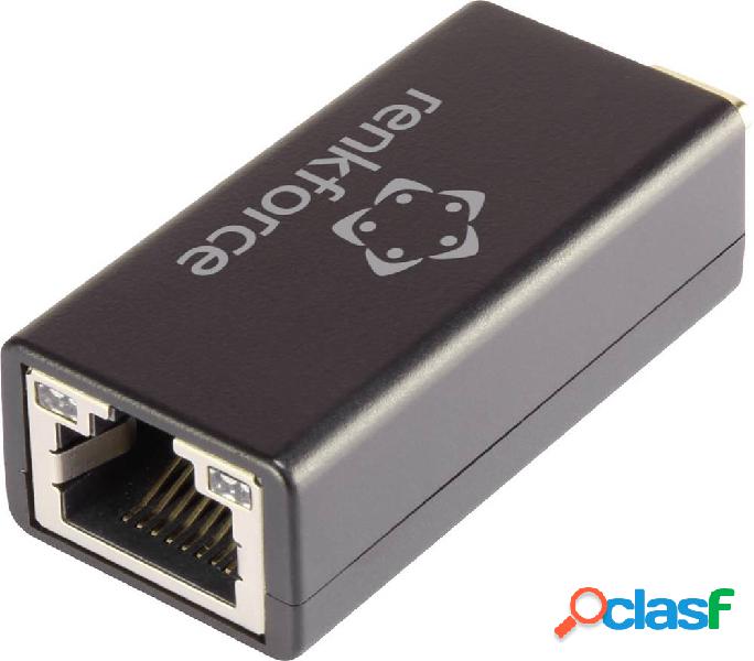 Renkforce Adattatore di rete 1 GBit/s USB-C™ USB 3.2 (Gen