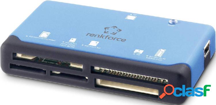 Renkforce CR17e Lettore schede di memoria esterno USB 2.0